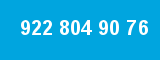 922 804 90 76